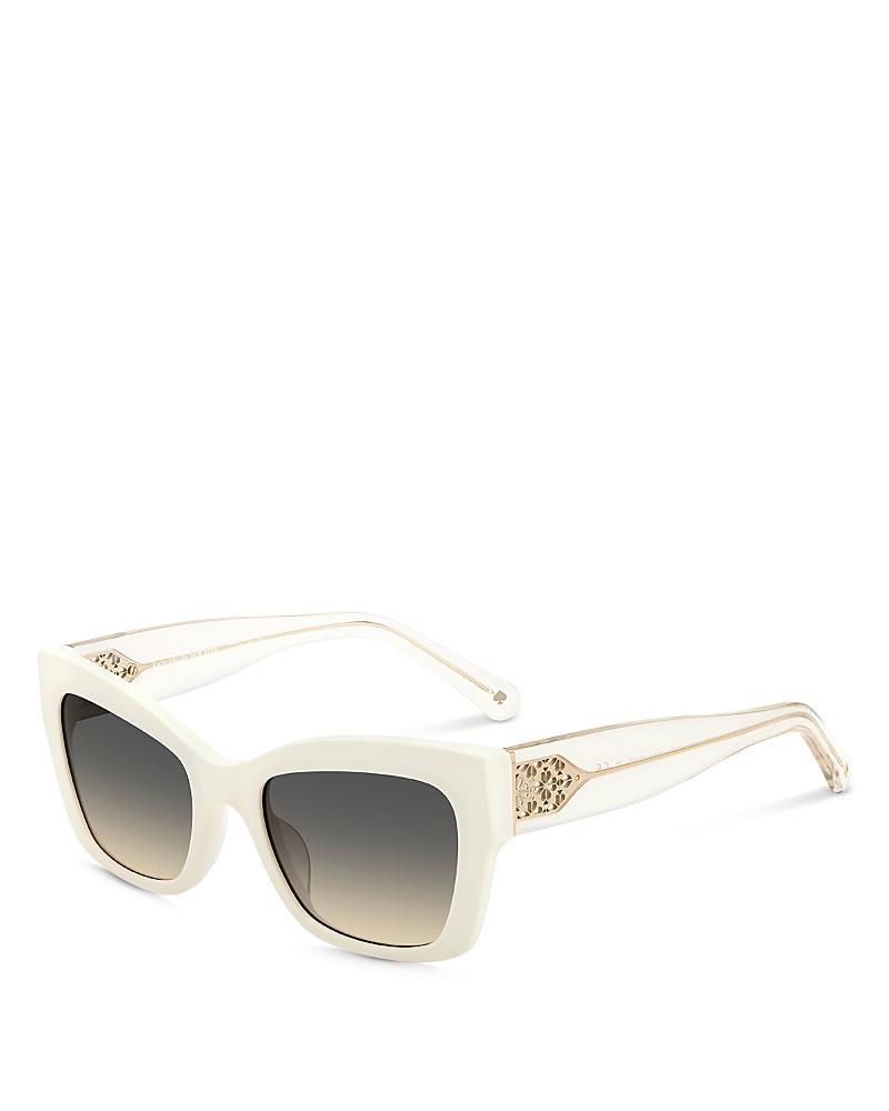 Womens Lettering 57MM Square Sunglasses Product Image