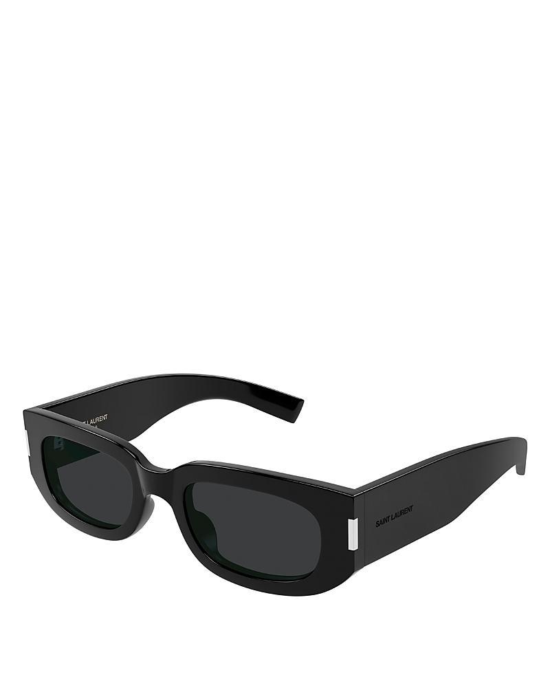 Womens Bold Corner Angle 51MM Oval Acetate Sunglasses Product Image