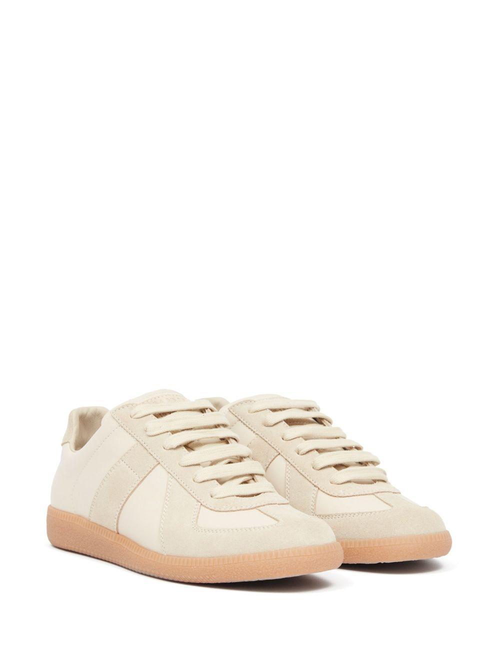 Replica low-top leather sneakers Product Image