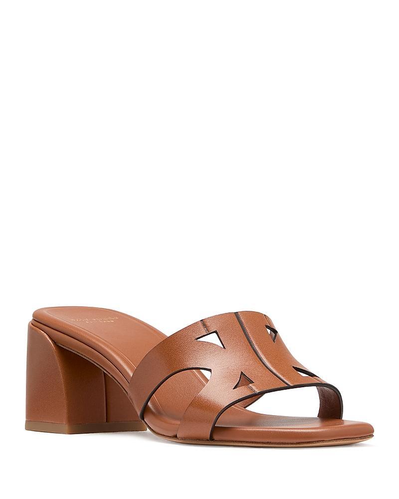 kate spade new york Womens Double K Block Heel Sandals Product Image