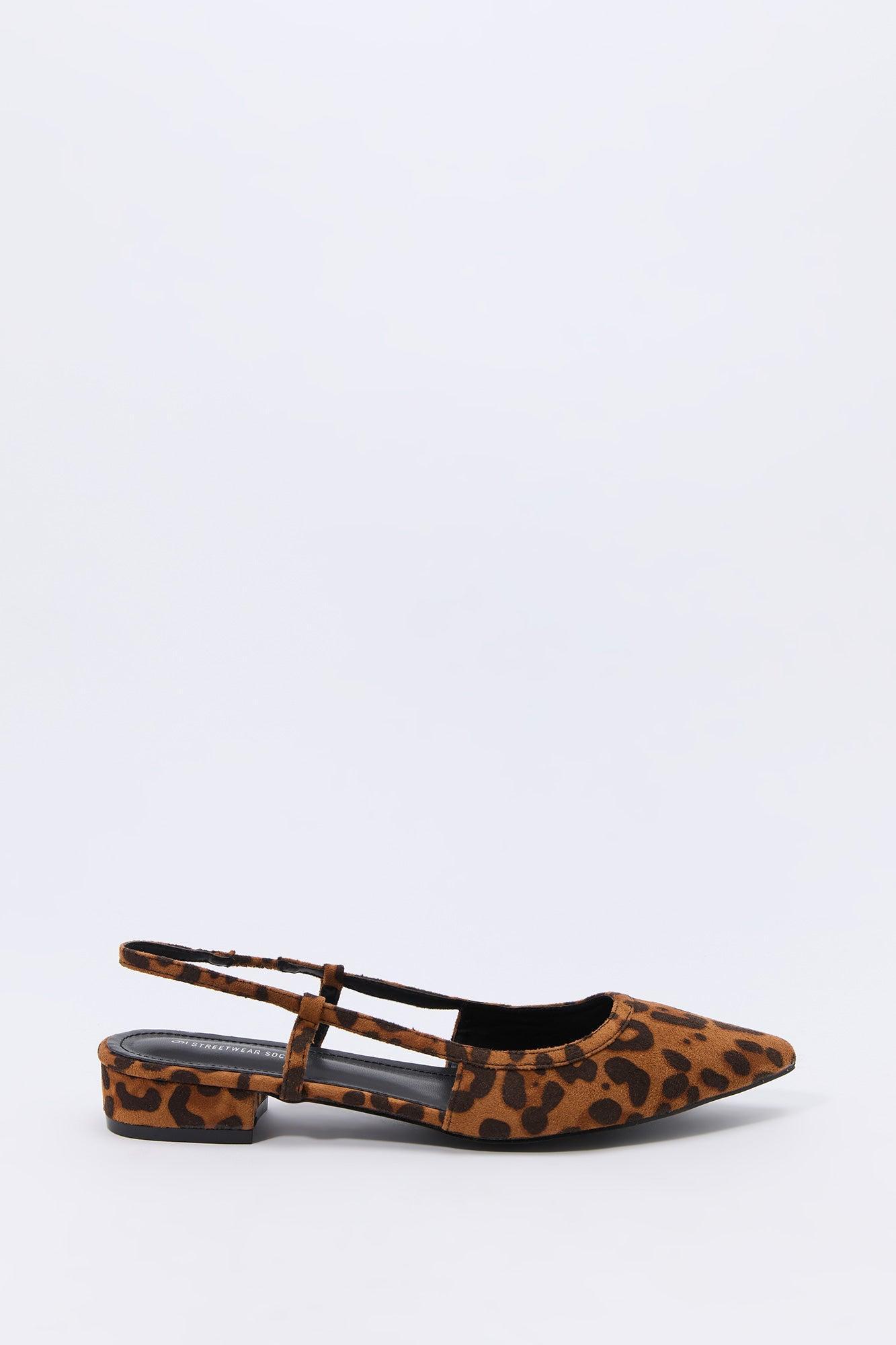Pointed Toe Slingback Flat Female Product Image
