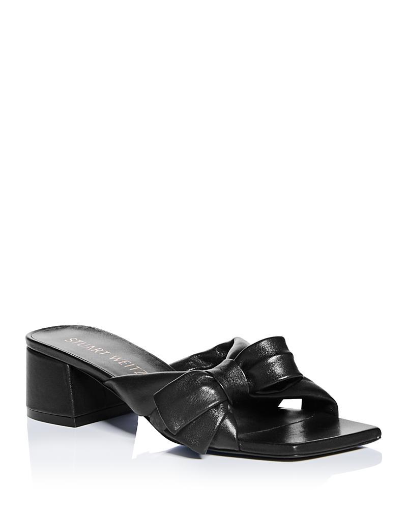 Womens Sofia Leather Slides Product Image