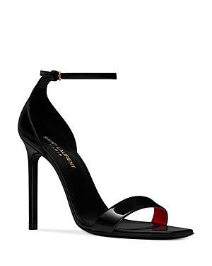 Womens Amber Sandals in Patent Leather Product Image