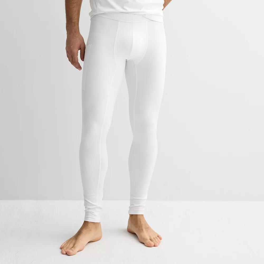 Men's Tek Gear® Base Layer Full-Length Tights, Size: Medium, Modern White Product Image