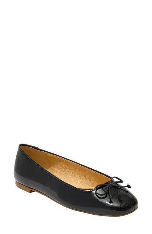 Jack Rogers Kenlyn Ballet Metallic Leather Bow Flats Product Image