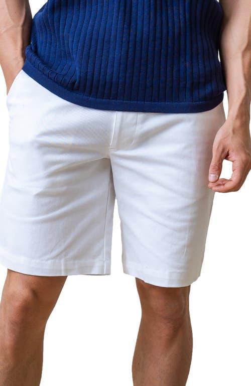 Hope & Henry Men's 9" Stretch Chino Short in White Stretch at Nordstrom, Size 35 Product Image