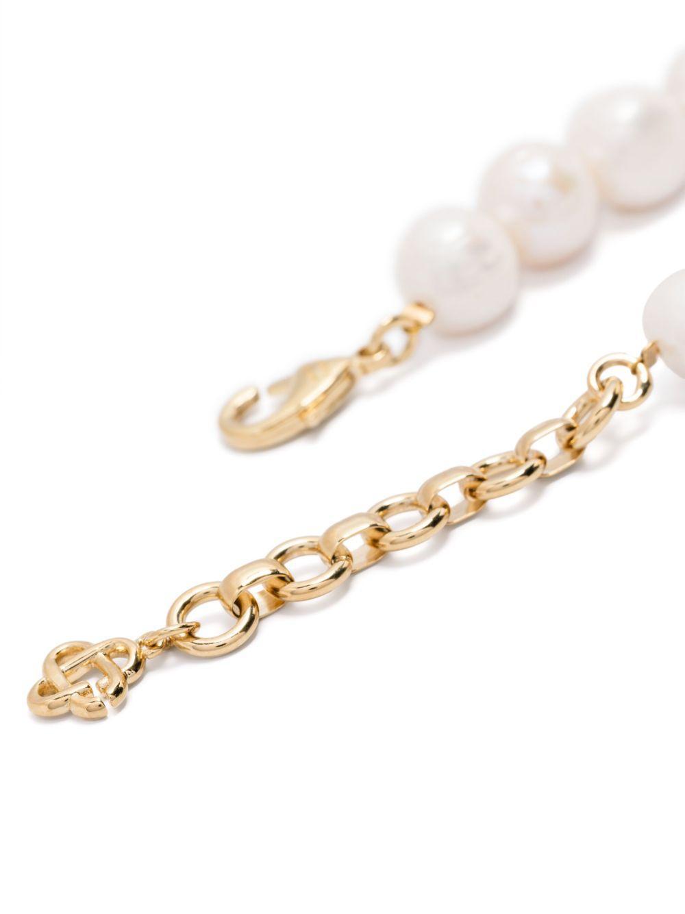 pearl logo necklace Product Image