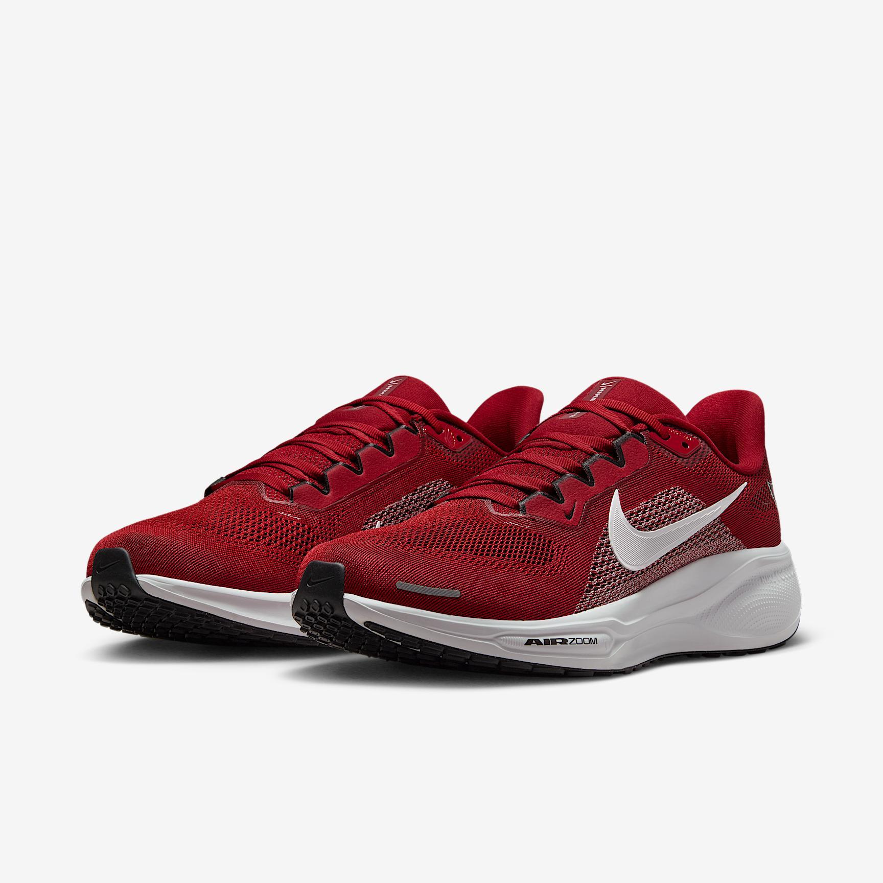 Arizona Cardinals Pegasus 41 Men's Nike NFL Road Running Shoes Product Image