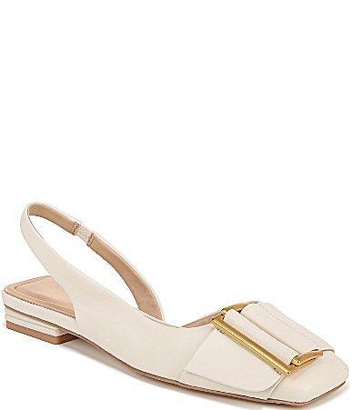 Sarto by Franco Sarto Tracy Leather Slingback Flats Product Image