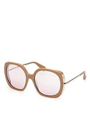 Max Mara Black Butterfly Acetate Sunglasses, 58mm Product Image