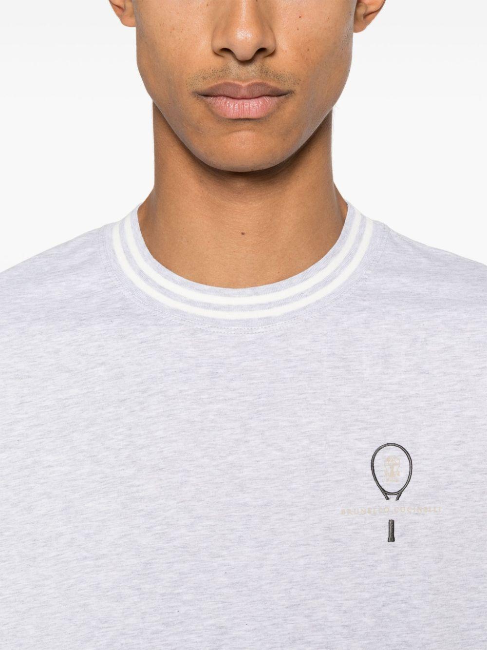 Calvin Klein Kids logo-print cotton T-shirt - Green Product Image