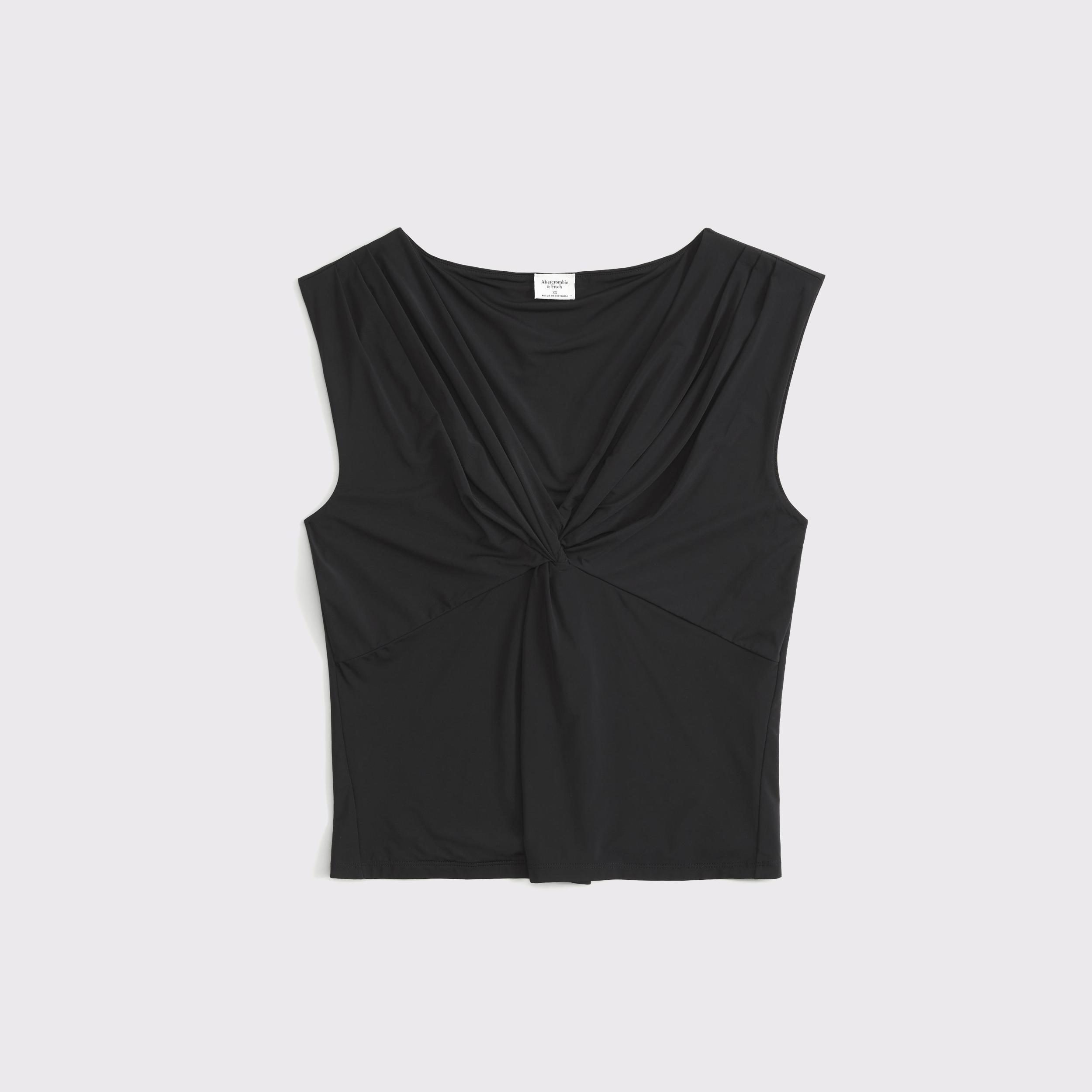 Draped Twist Top Product Image
