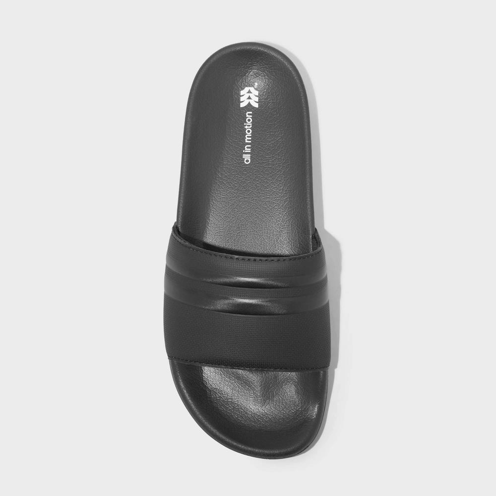 Men's Winston Sport Slide Sandals - All In Motion™ Black 9 Product Image