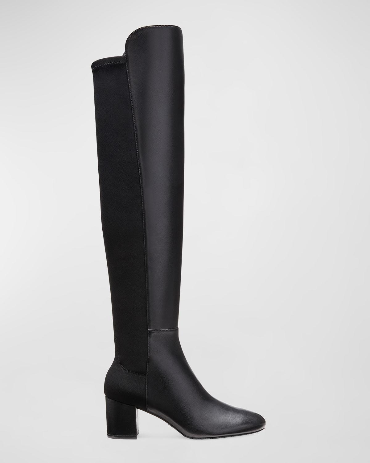 Womens 5050 Yuliana 60MM Leather Knee-High Boots Product Image