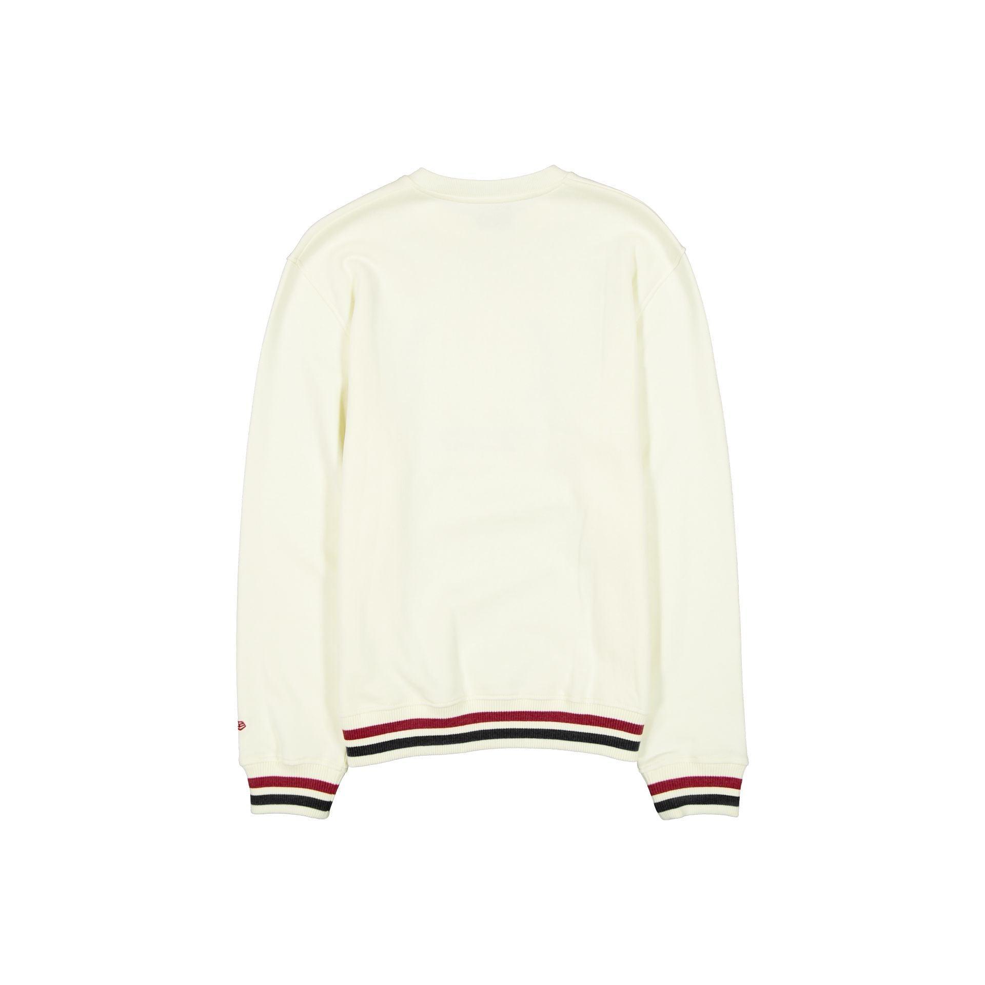 Houston Astros Throwback Chrome White Crewneck Male Product Image