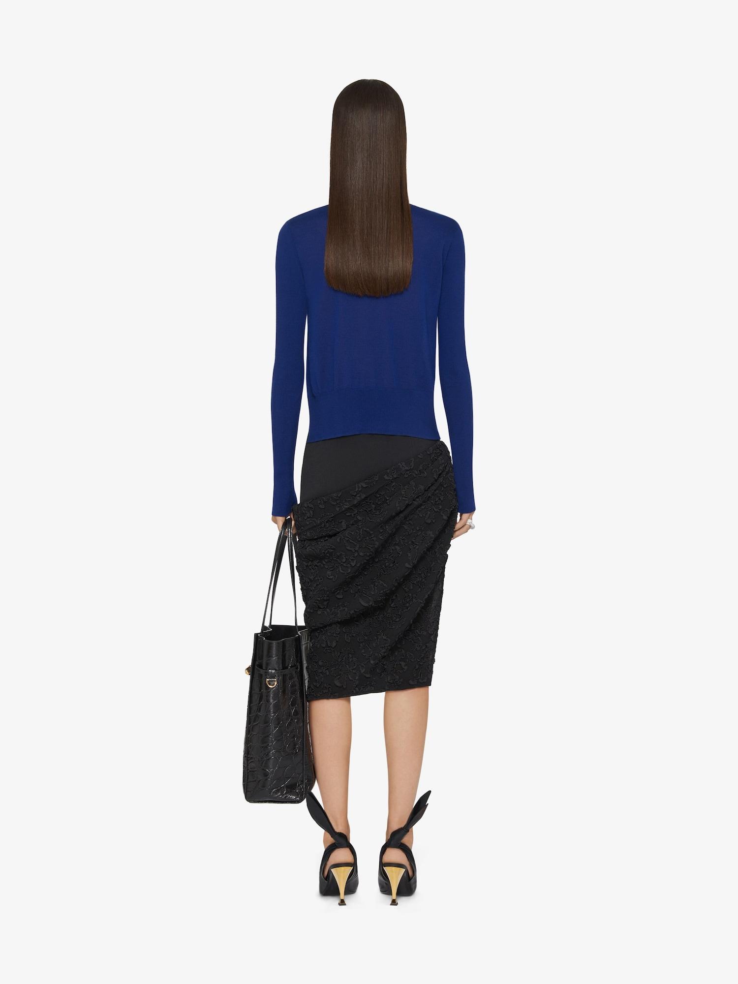 Sweater slim in cashmere and silk Product Image