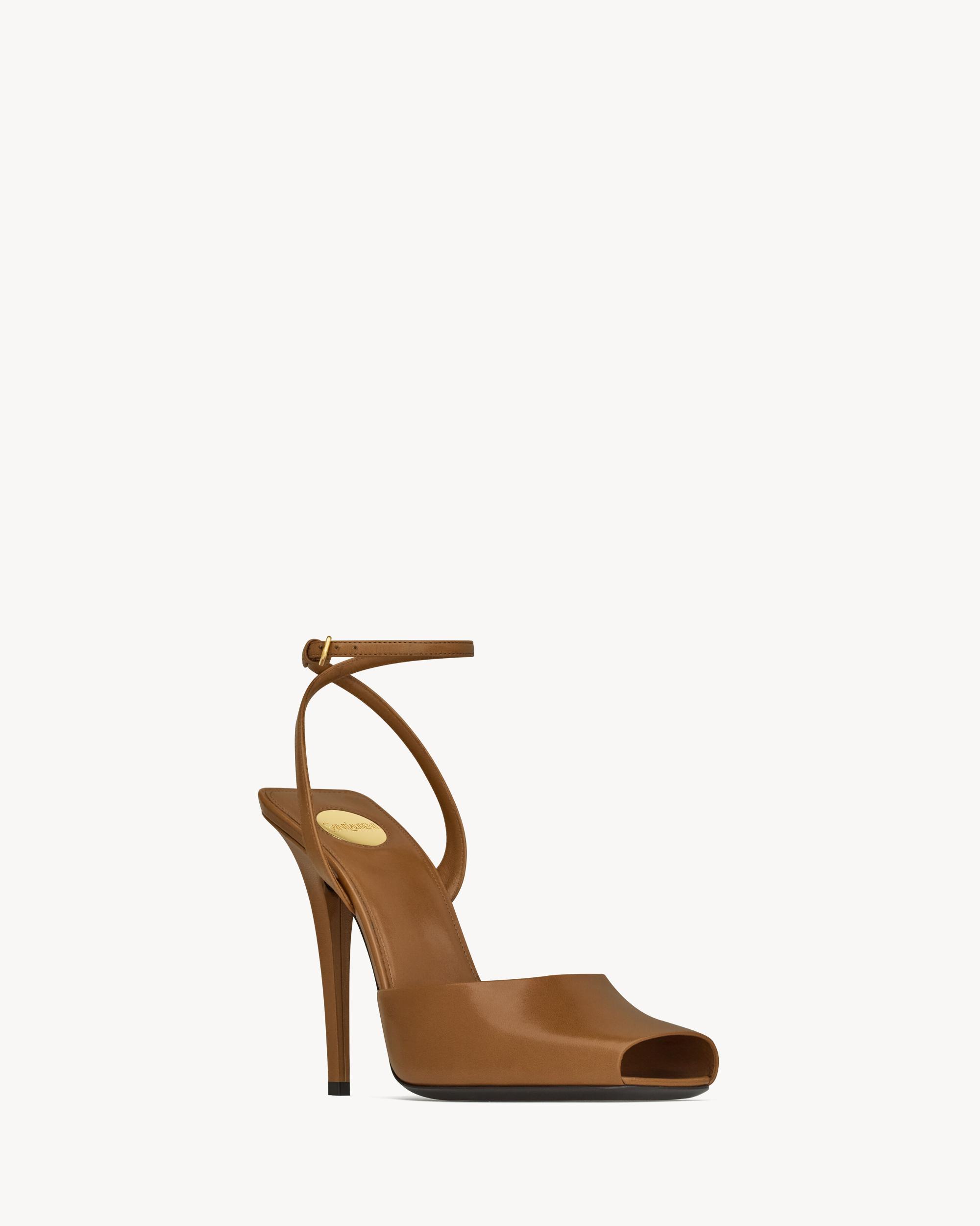 LA SCANDALE sandals in smooth leather Product Image