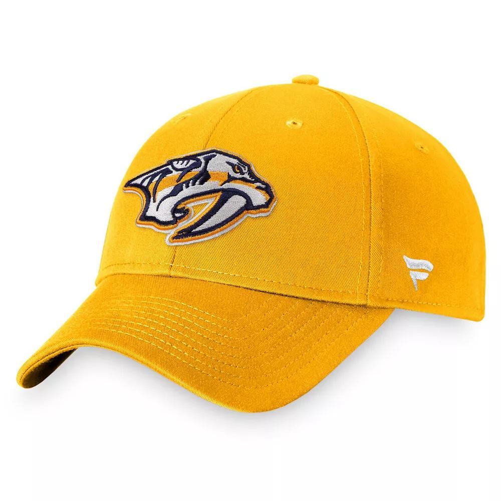 Men's Fanatics Branded Gold Nashville Predators Core Adjustable Hat, Pdt Gold Product Image