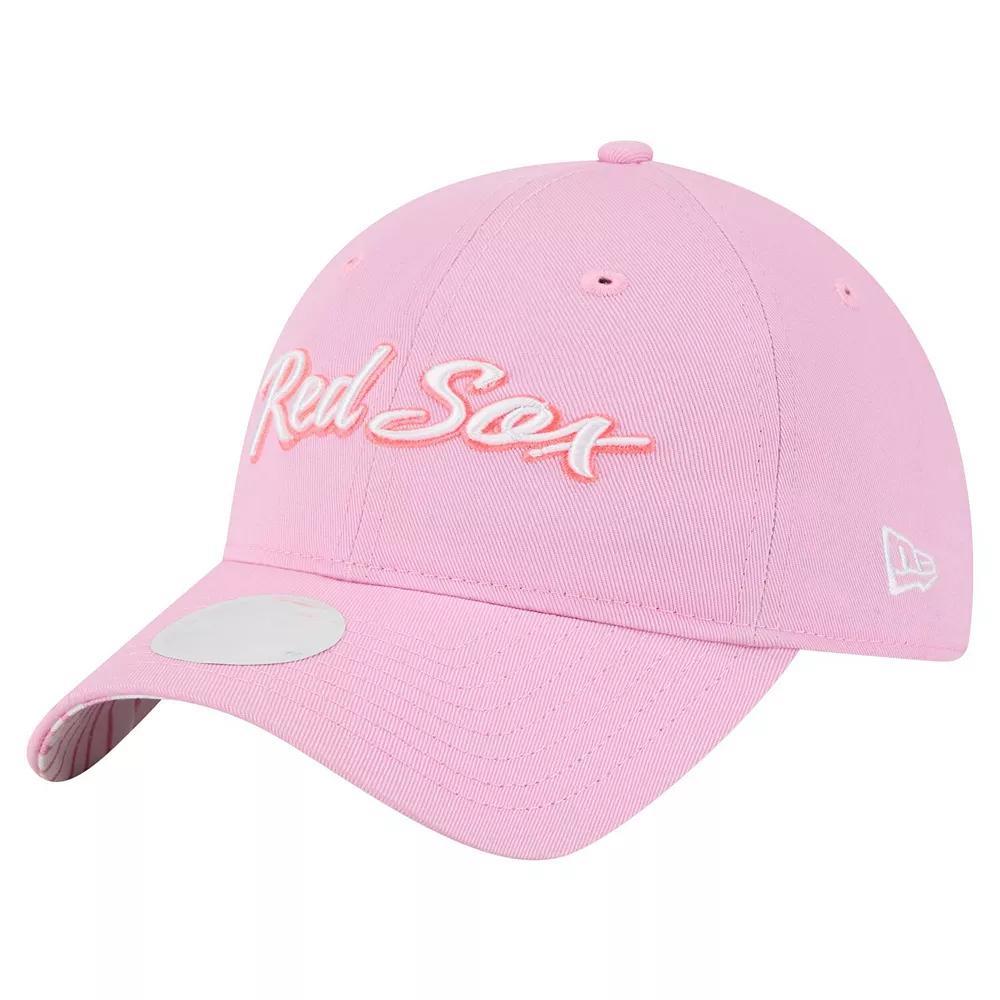 Women's New Era Pink Boston Red Sox Mother's Day 9TWENTY Adjustable Hat Product Image