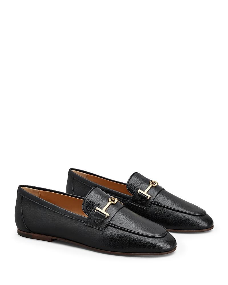 Tods Womens Slip On T Ring Loafer Flats Product Image