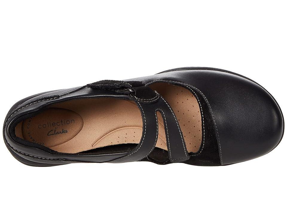 Clarks® Roseville Jane Women's Mary Jane Shoes, Size: 7.5, Black Product Image