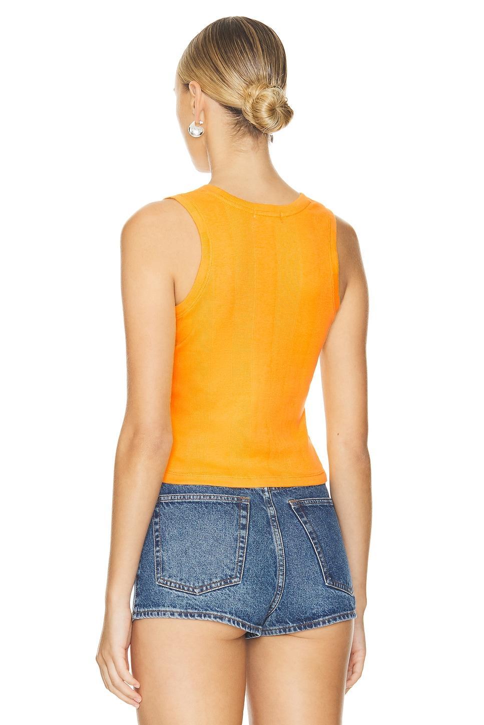 Cotton Rib Crop Tank Goldie Product Image