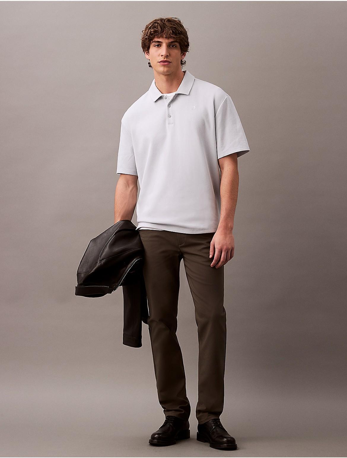 Calvin Klein Mens Slim Move 5-Pocket Pant - Grey Product Image