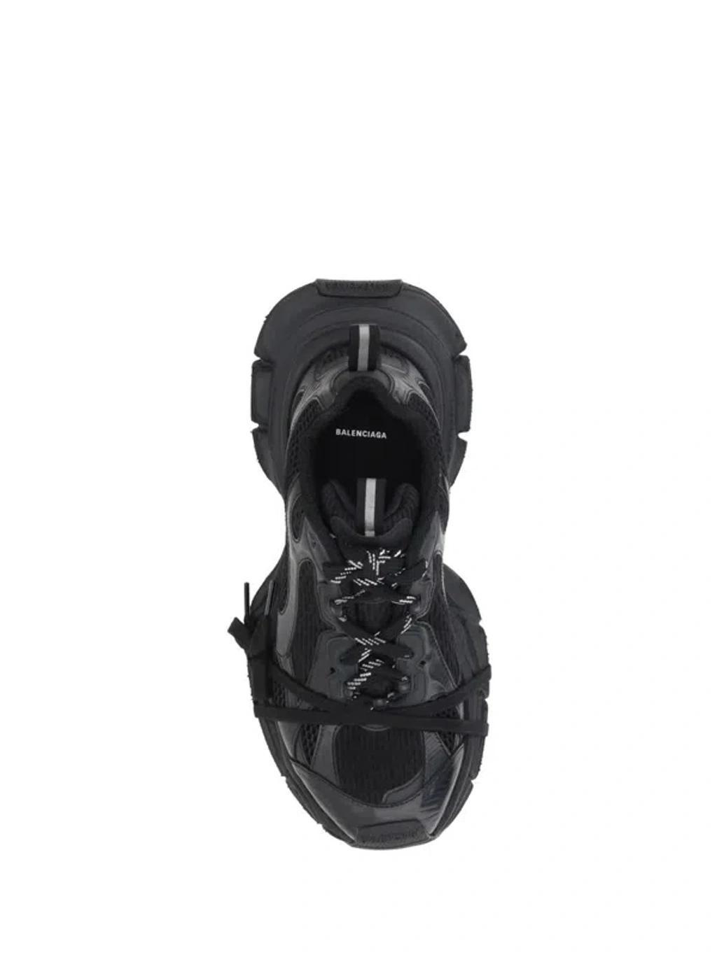 BALENCIAGA Men Black Mesh And Polyurethane 3xl Sneakers Product Image
