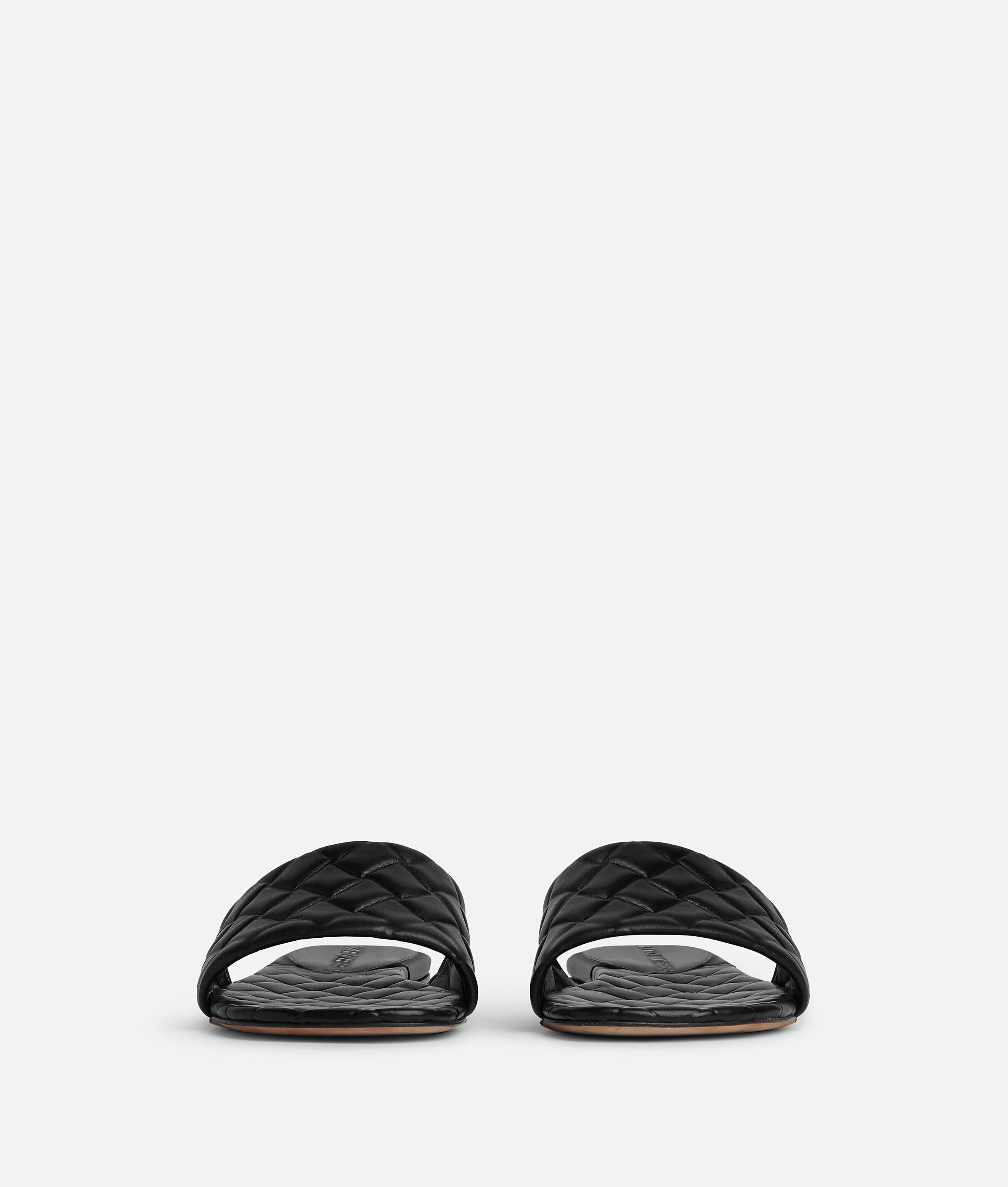 Women's Amy Flat Mule in Black Product Image