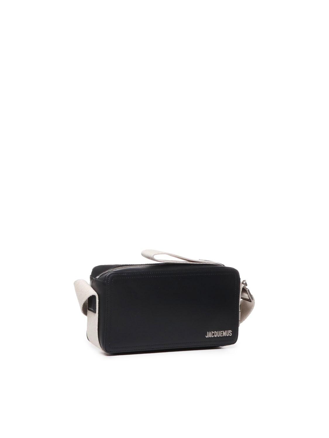 JACQUEMUS Le Cuerda Horizontal Bag In Black Product Image