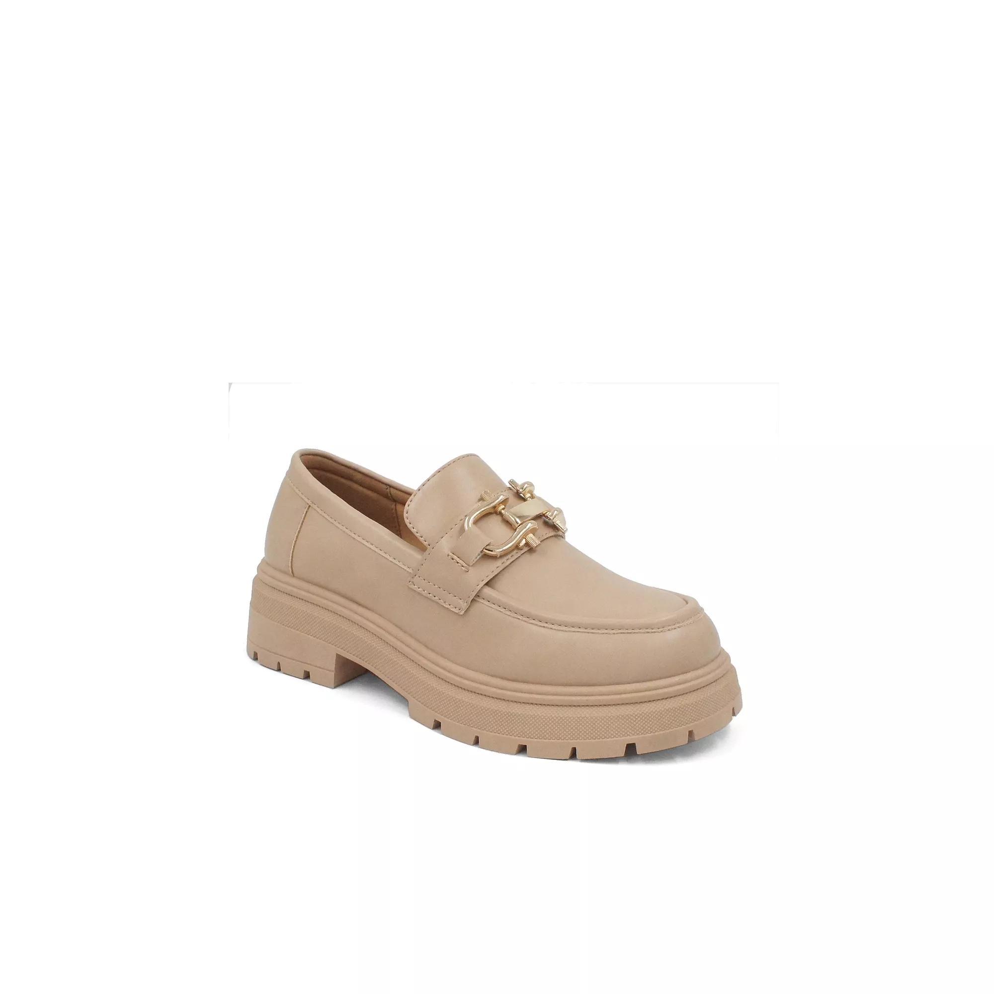 Qupid Ronat-08 Women's Loafers, Toast Product Image