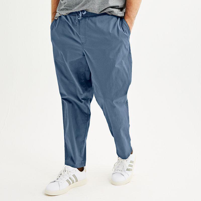 Big & Tall Sonoma Goods For Life® Pull-On Pants, Men's, Size: XXL Tall, Green Product Image