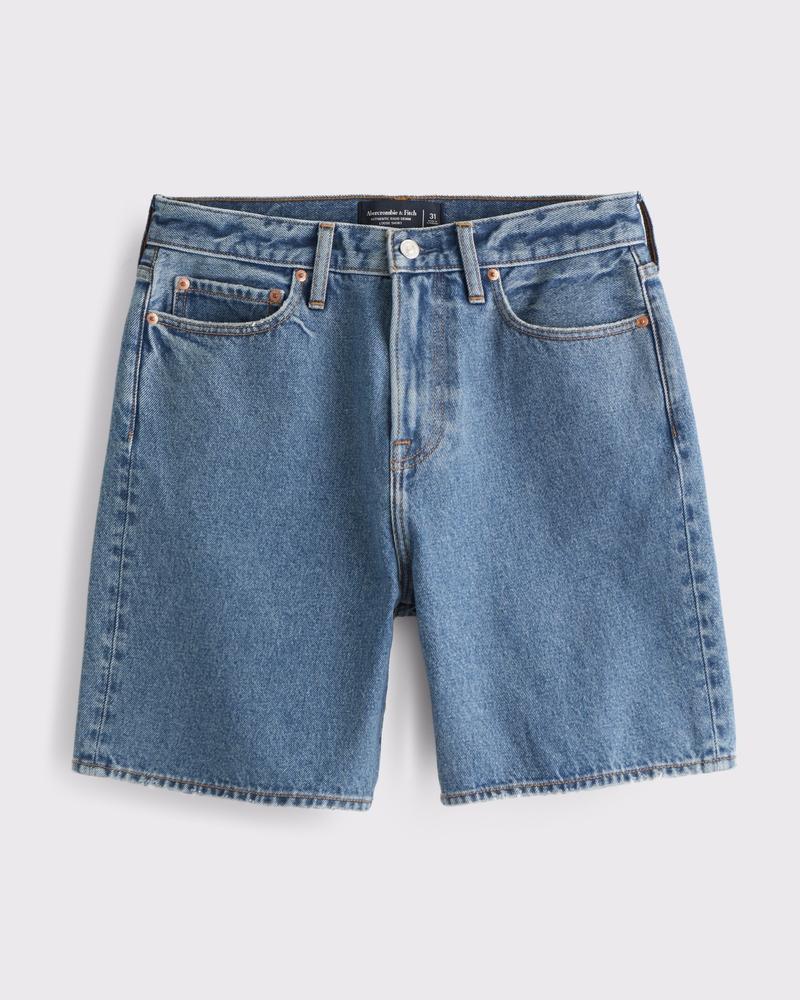 Loose Denim Short Product Image