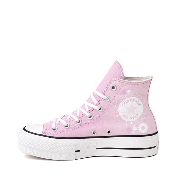 Womens Converse Chuck Taylor All Star Lift Floral High-Top Sneaker - Stardust Lilac Product Image