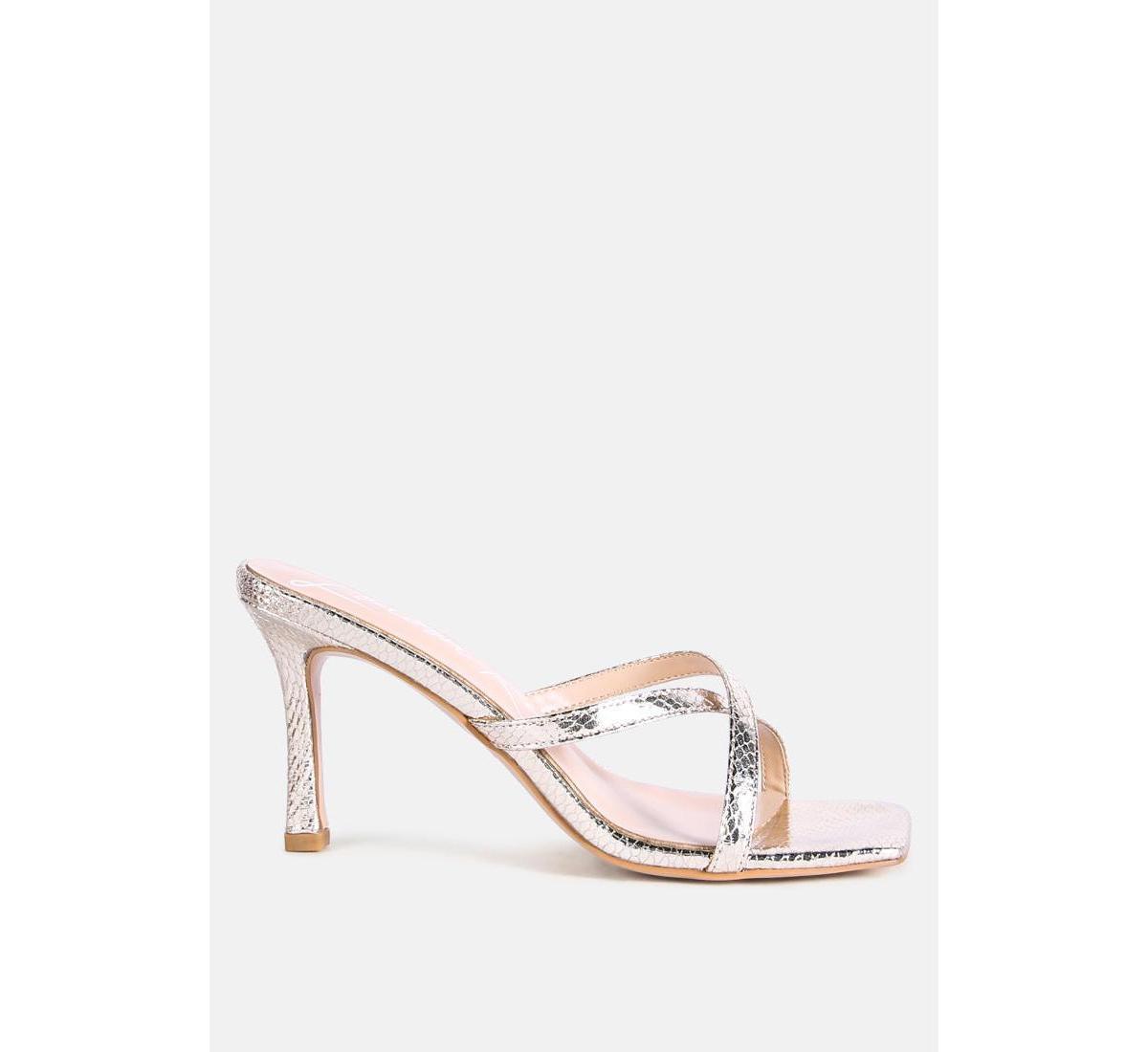 Womens Muriel Cross Strap Slip On Sandals Product Image