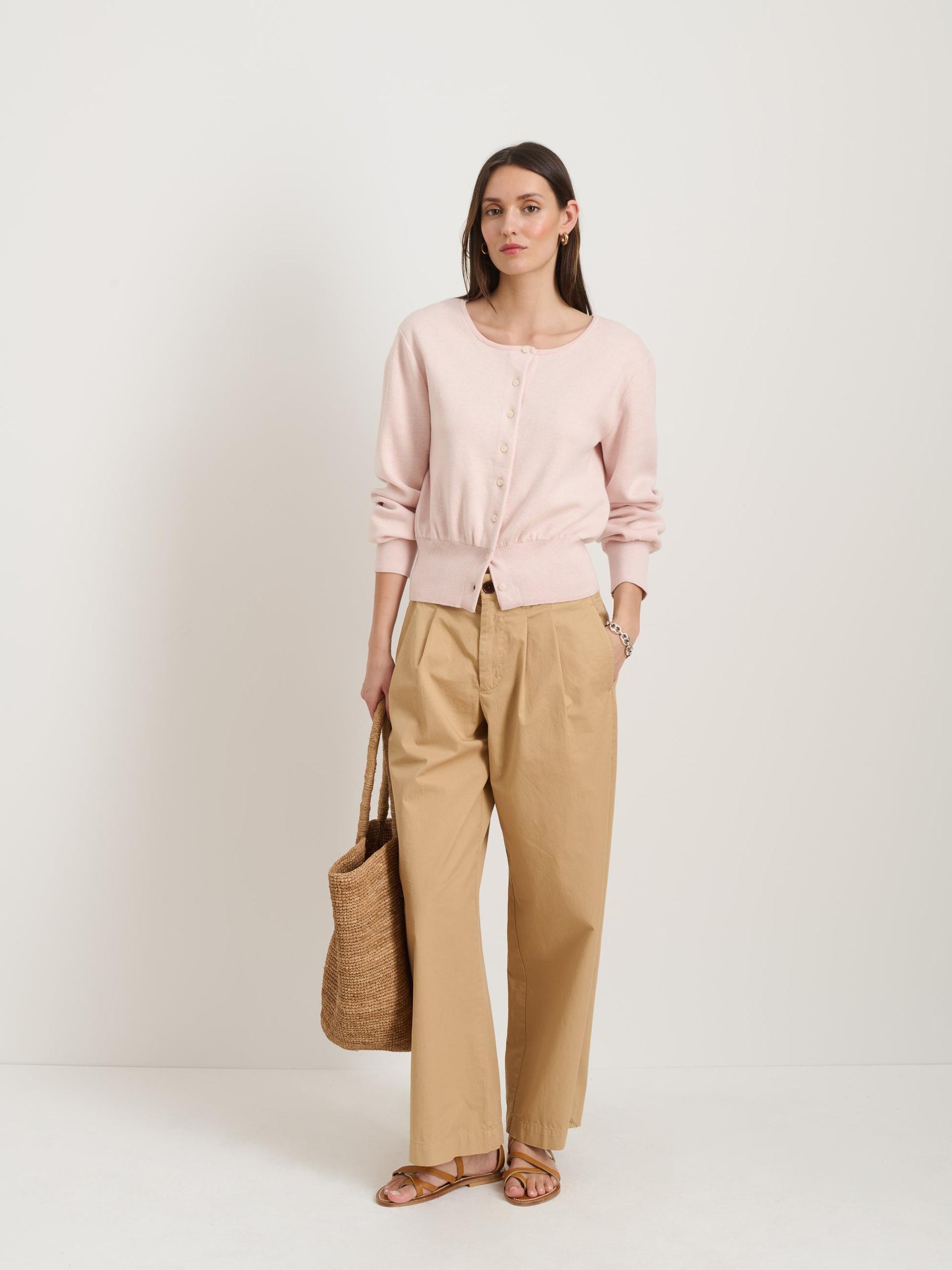 Louisa Cardigan In Cotton Cashmere Product Image