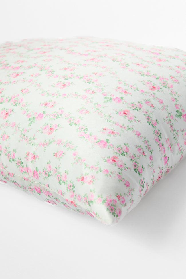 Rest Your Head Pink Floral Pillowcase FINAL SALE Product Image