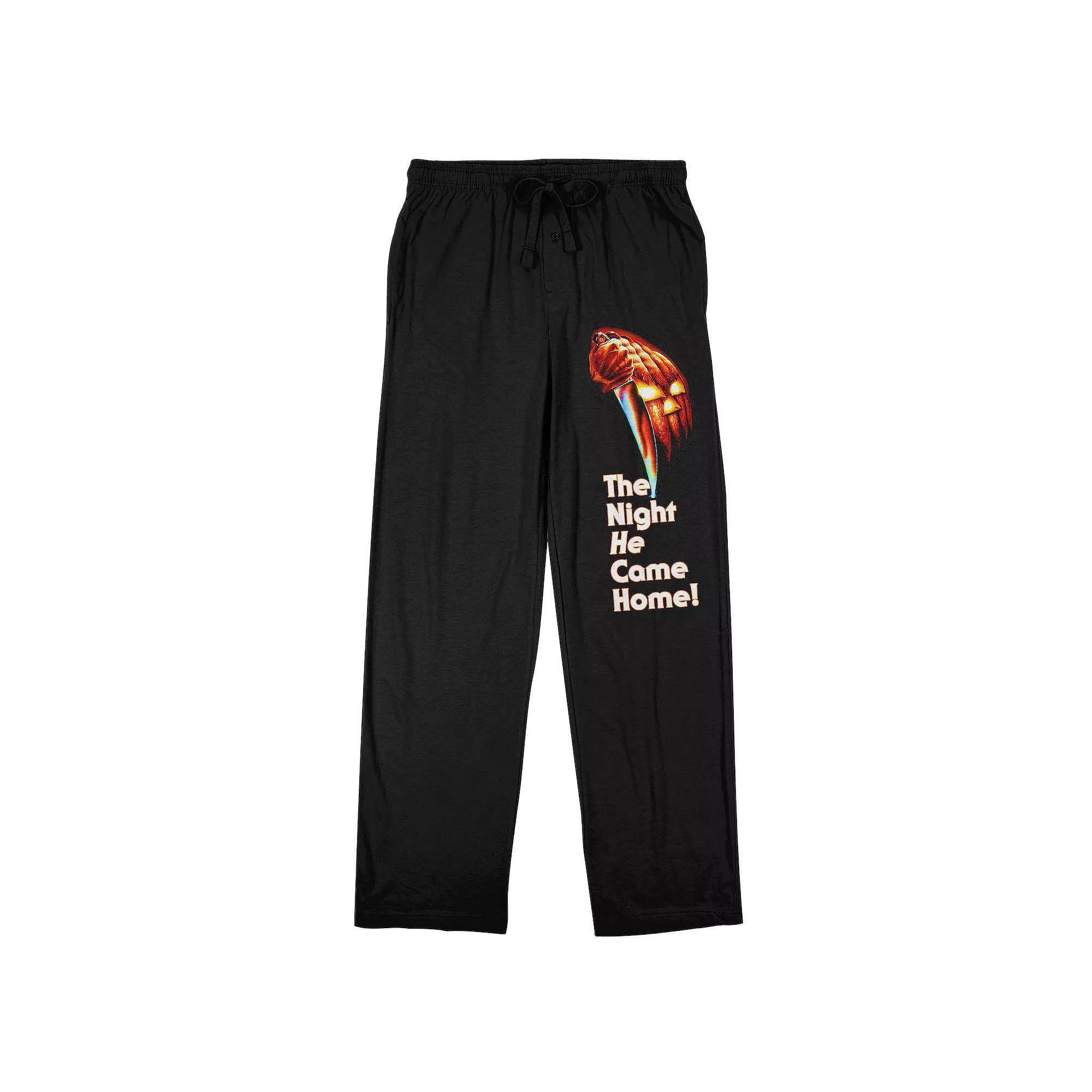Men's John Carpenters Halloween Sleep Pants, Size: Small, Black Product Image