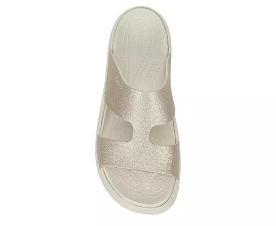 Crocs Womens Getaway Glitter H-Strap Slide Product Image