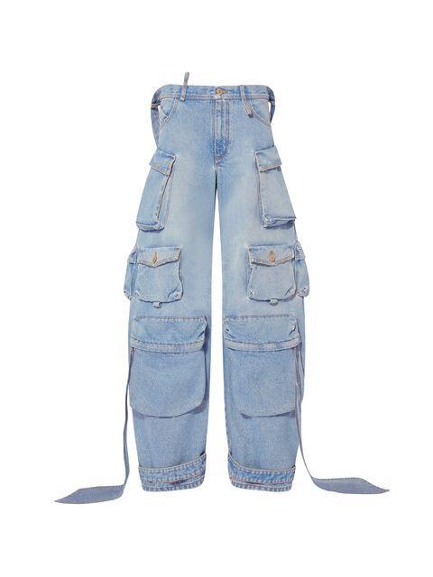 Sky blue long pants Product Image