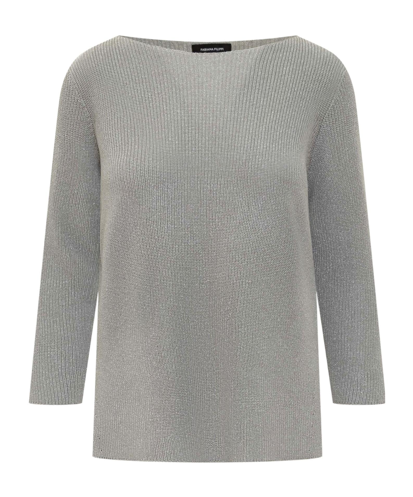 FABIANA FILIPPI Shirt In Silver Product Image