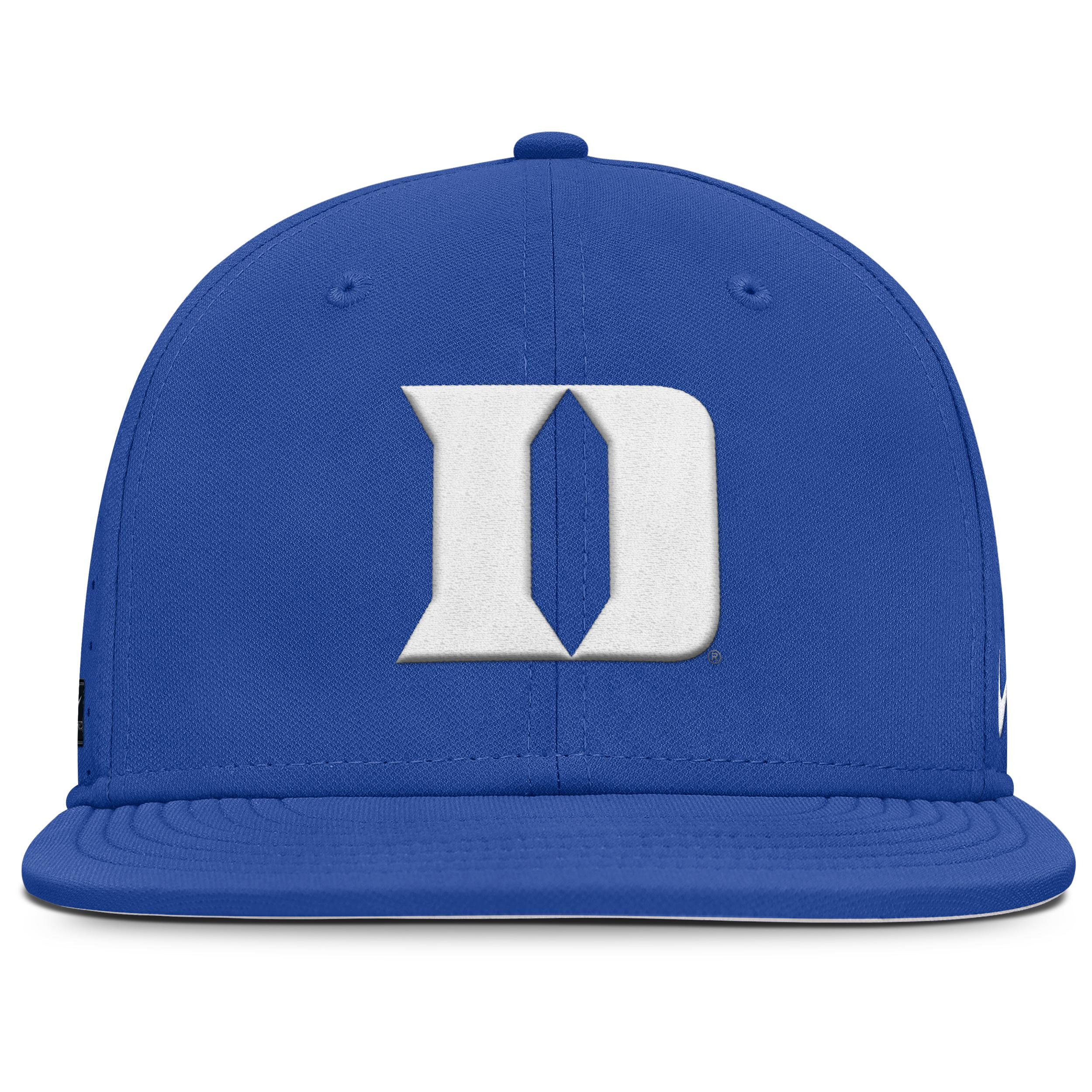Duke Blue Devils Dugout True Menâs Nike Men's Dri-FIT College Fitted Hat Product Image