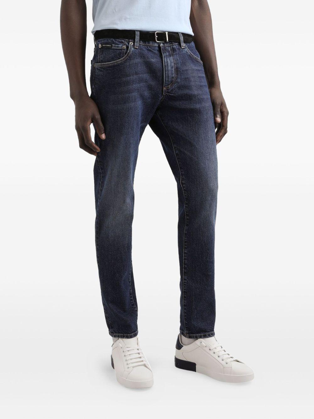 logo-plaque jeans Product Image