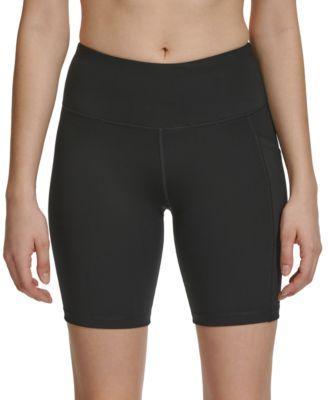 Calvin Klein Performance Womens Mid-Rise Bike Shorts Product Image