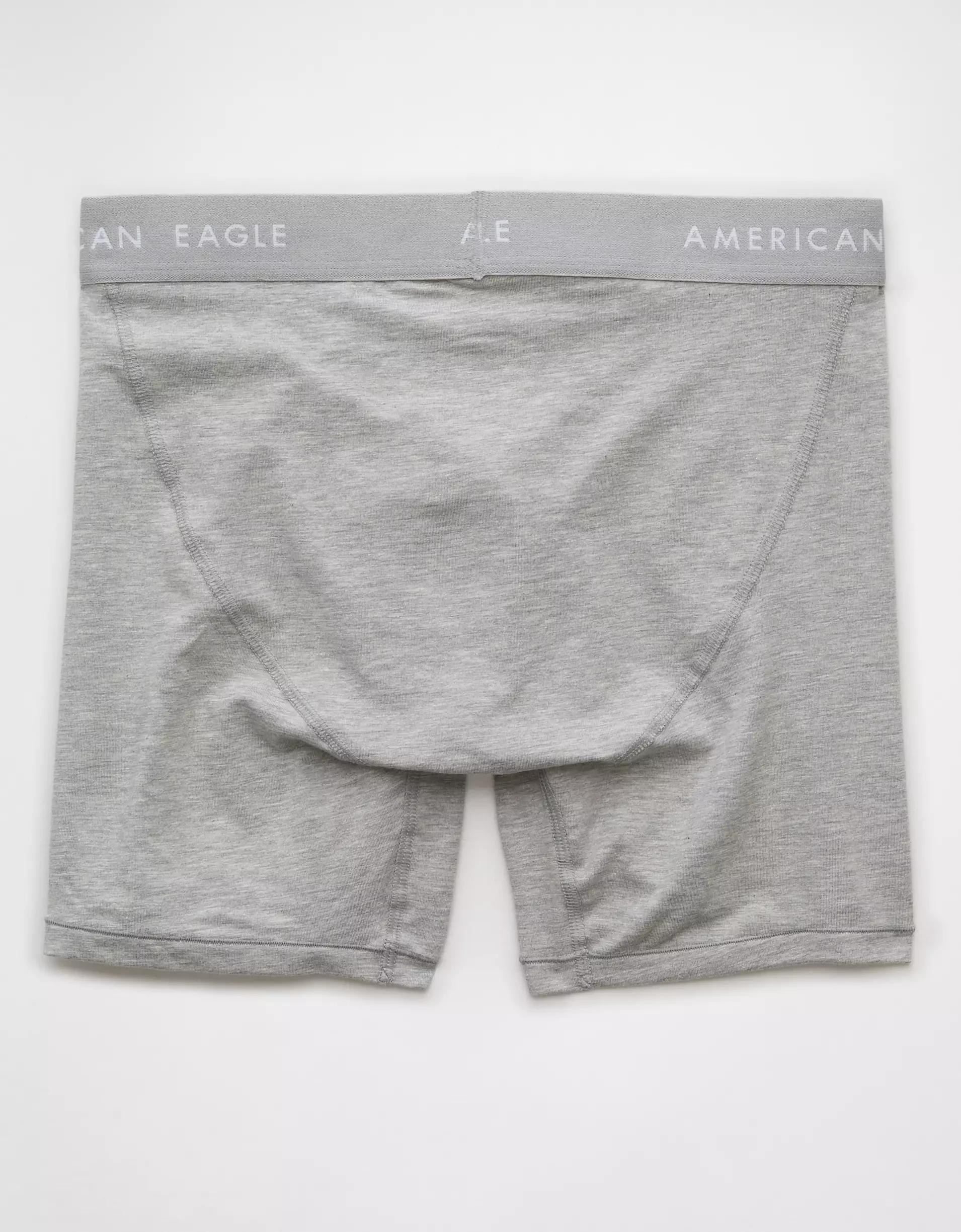 AEO Men's Solid Satin Pocket Boxer Short Product Image