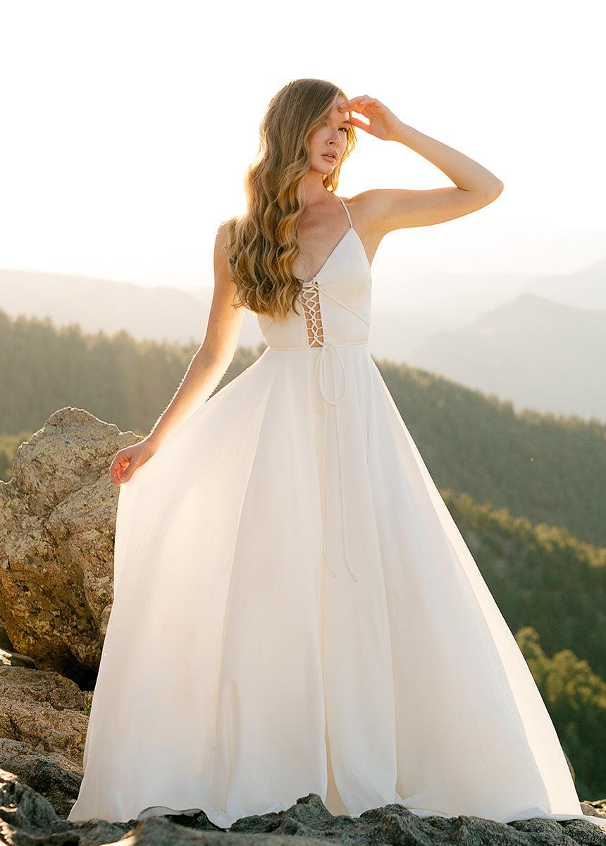 Raya Bridal Gown in Lily Female Product Image