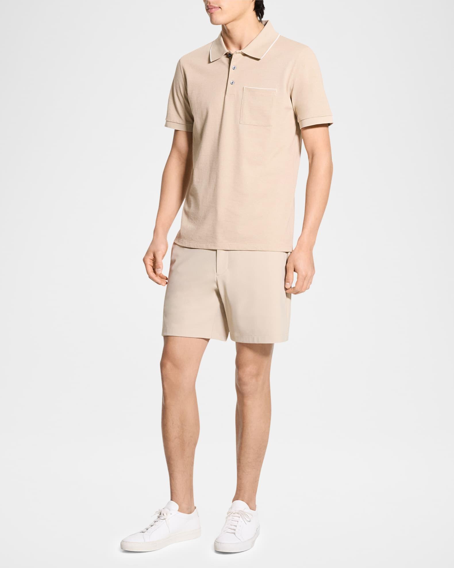 Mens Birdseye Pique Polo Shirt Product Image