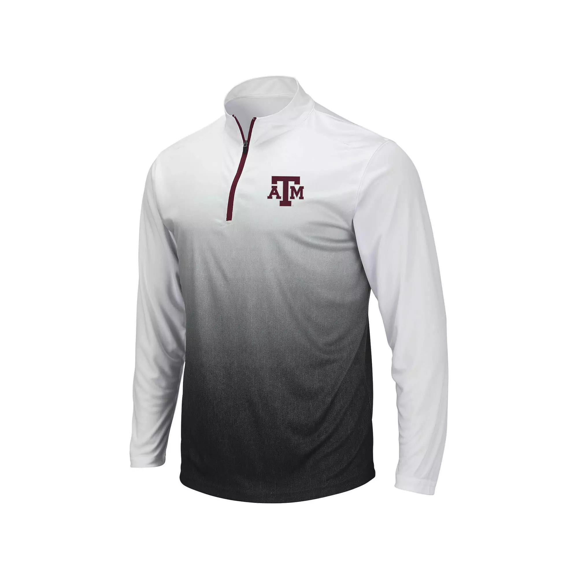 Men's Colosseum Gray Washington State Cougars Magic Team Logo Quarter-Zip Jacket, Size: 2XL, Wsc Grey Product Image