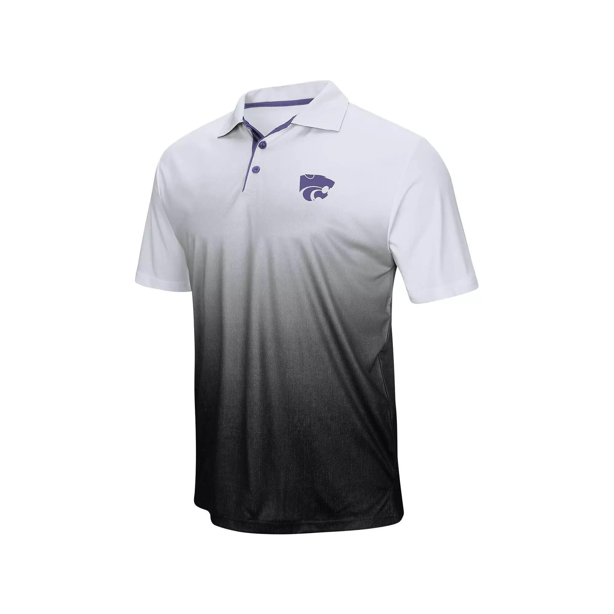 Men's Colosseum Gray Mississippi State Bulldogs Magic Team Logo Polo, Size: XL, Mst Grey Product Image