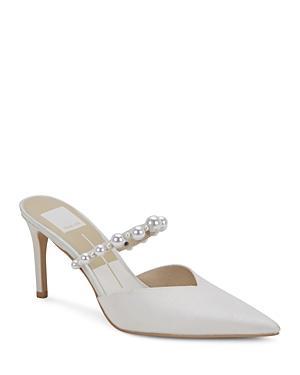 Dolce Vita Womens Kanika Pointed Toe Embellished Slip On High Heel Pumps Product Image